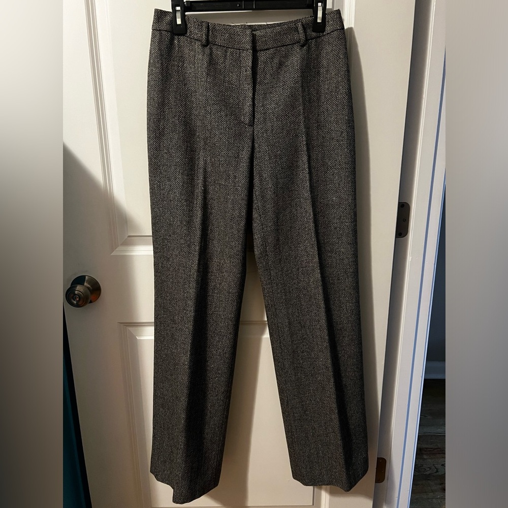 Isabella DeMarco Tweed Straight Leg Dress Pants